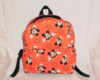 Child's Mickey Mouse backpack