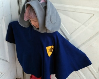 Bunny hopps Cop poncho for baby/toddler/ kids/ Adult