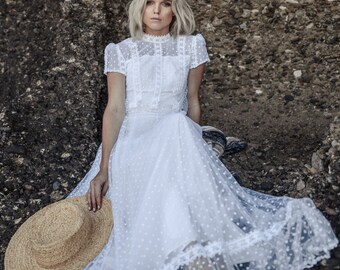 AINSLEY - Vintage Wedding Dress