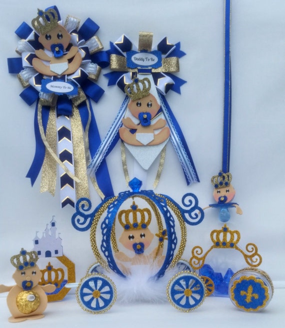 Shower Kit Baby Royal Prince Baby Carriage Royal by DollyDollz