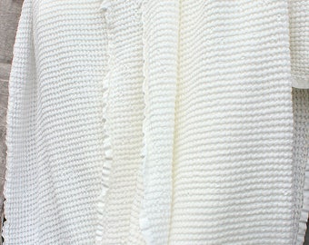 Linen throw.Linen blanket.Linen sofa cover.Linen bed cover.Textured linen throw. Baltic linen throw. Linen beach blanket.Gift for her
