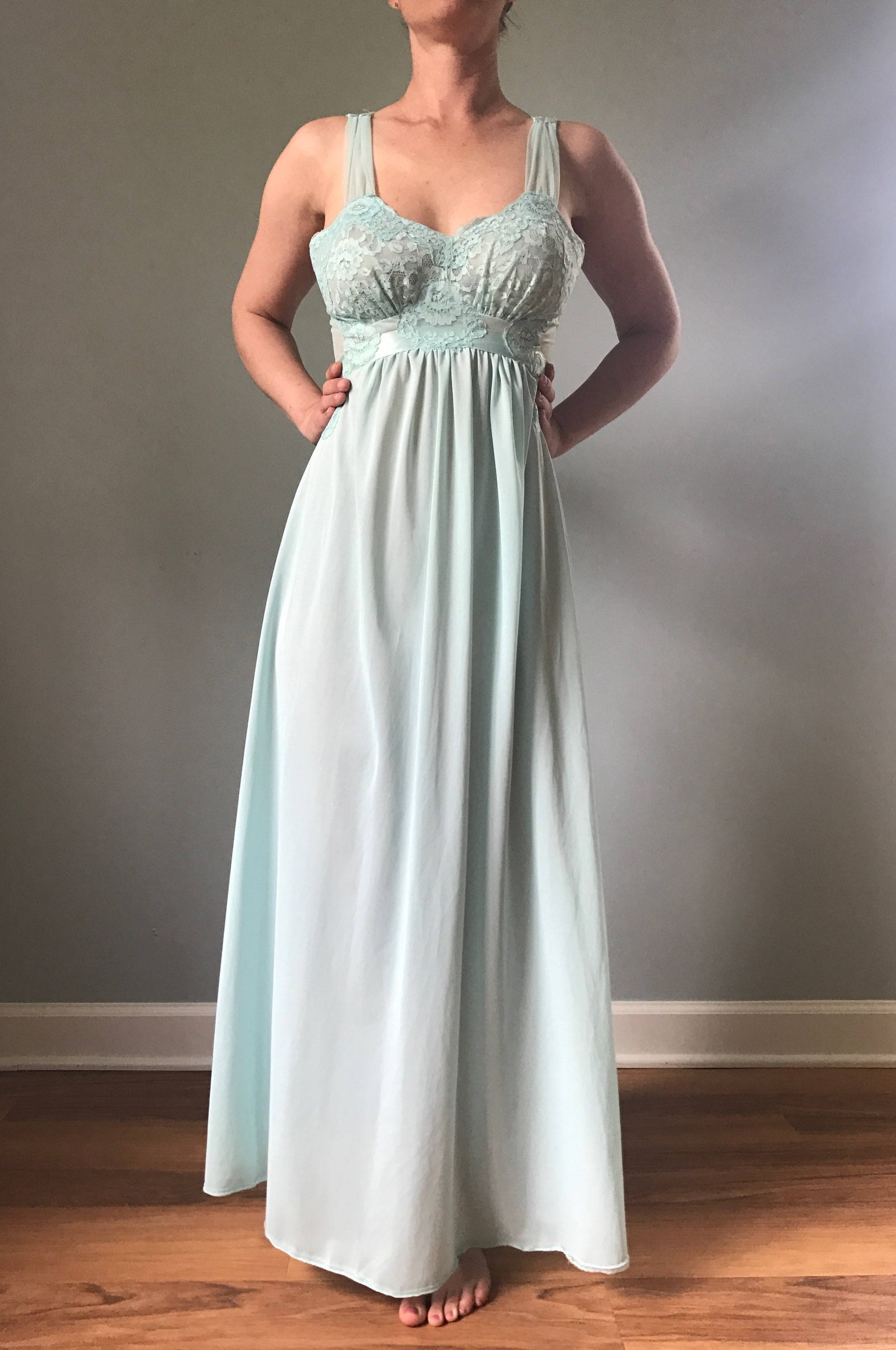 negligee long gown
