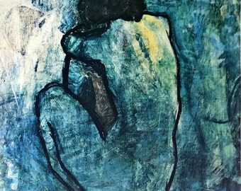 Picasso nude | Etsy