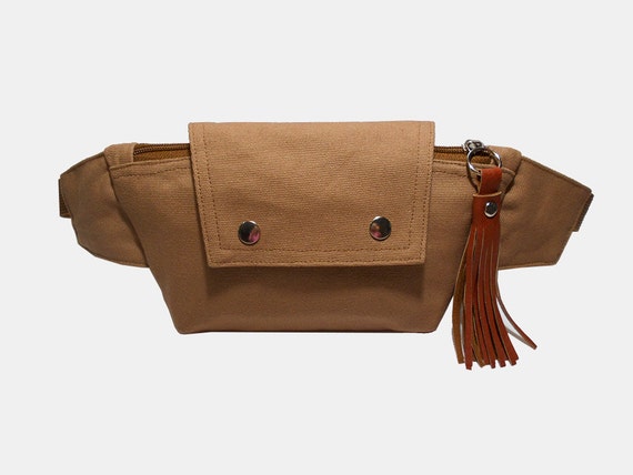Brown Fanny packs/Boho bag/Thai Bag/ Hip Bag/Waist bag/Bum