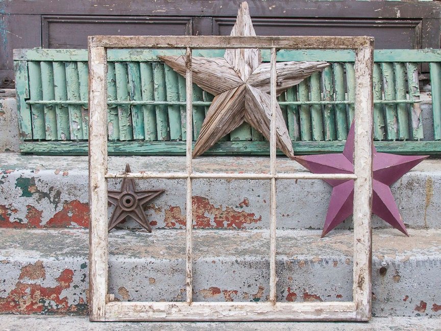 Rustic Window Pane Frame 8