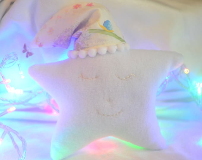 personalized star pillow star shaped pillow star cushion kids pillow white star pillow fleece star pillow personalized baby gift star toy