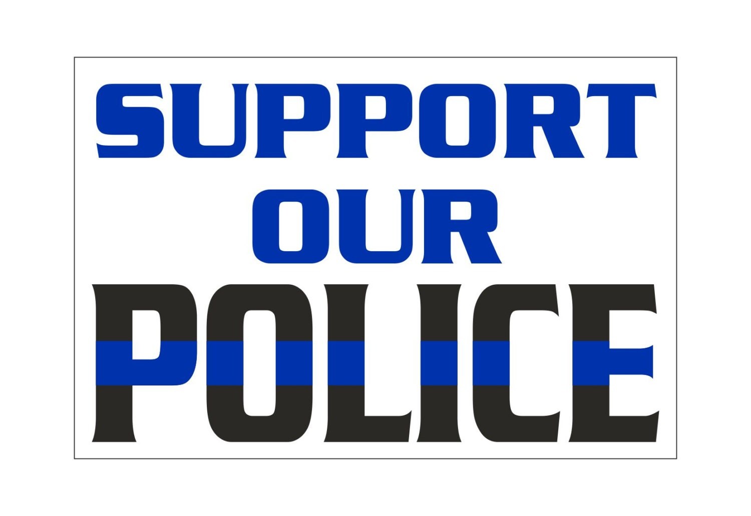 shirts supporting police