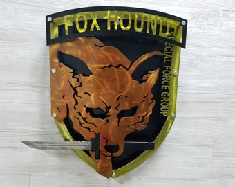 Metal Gear Solid Foxhound Logo 3D (Orginal version)