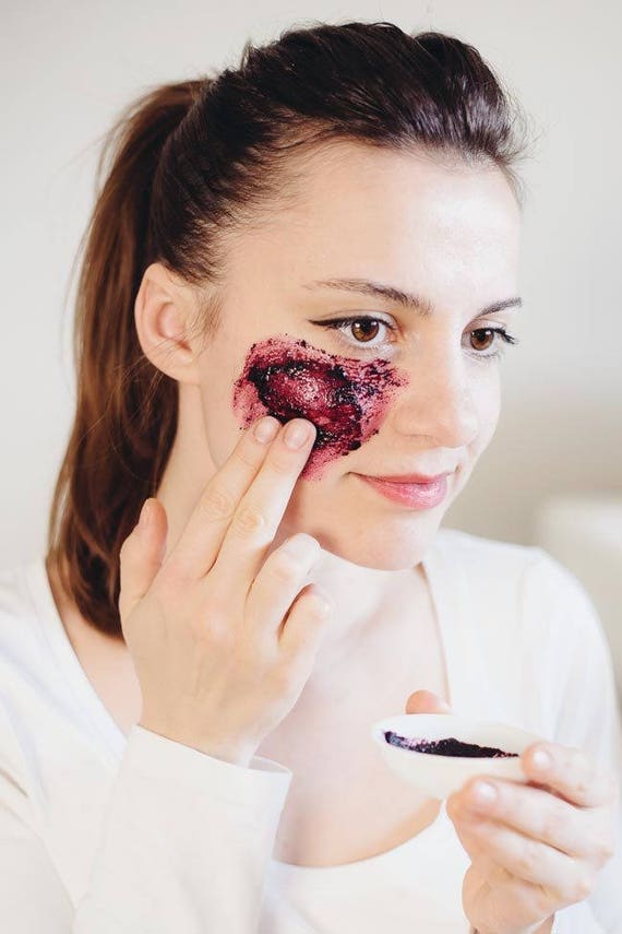 Acai Berry Clay - 100% Natural Brazilian Acai Berry - Antioxidant and Vitamins facial clay detox mask