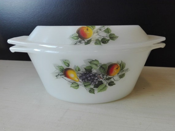 Arcopal casserole, Fruits de france, 21 centimeter