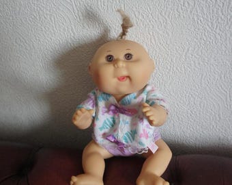Vintage Cabbage Patch Kids Baby Doll With Top And Pants Mattel's First Edition 1991 Collectible, Toys, Gift, Sister, Friend, Daughter