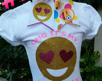 Emoji Birthday shirt, emoji shirts, emojis tutus,emoji shirts, shirts
