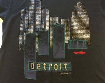 Detroit t shirt | Etsy