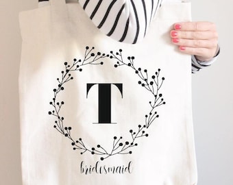 Tote Bags for Bridesmaids, Monogrammed Bags for Bridesmaids, Personalized Tote Bag Bridesmaid, Personalized Bridesmaid Tote // make your set