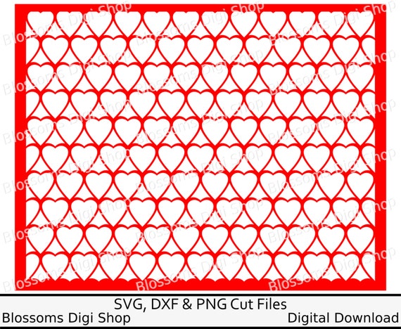 Download Lattice heart svg background cut file digital download svg