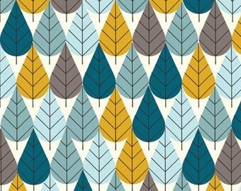 KNIT-Octoberama-Charley Harper-Best Sellers-Birch Fabrics-Birch Organics-Birch Knit-Organic Fabric-Organic Knit-Sold by Half Yard