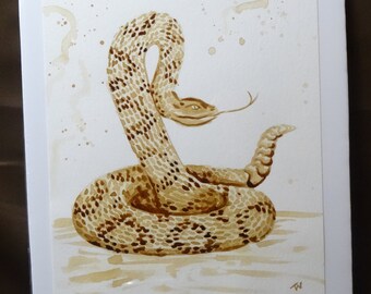 Rattlesnake coffee painting