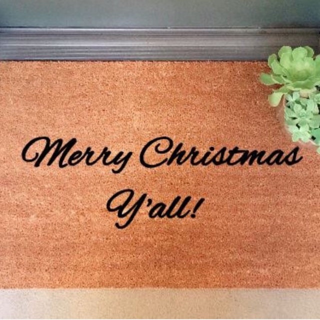 Handmade custom personalized door mats and by InspireLifeToday