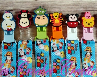 SALE*** Tsum Tsum Pacifier Clips - ABDL/DDLG/Littles/Age Play