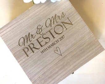 Wedding Memory Box