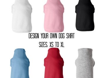 Custom Dog T-Shirt, Custom Dog Clothes,Personalized Dog Shirt,Dog Clothes,Dog Shirt,Dog Lover,Custom T-Shirt,XS to Large,Casual Dog Apparel