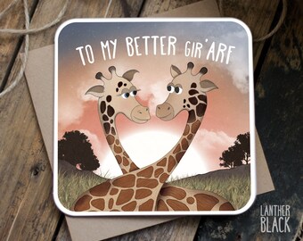 Cute Love Card / Husband Card / Wife Card / Anniversary Card / Husband Birthday Card / Husband Anniversary Card / Wife Birthday / CT07