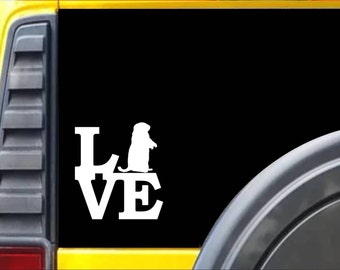 Groundhog Love L122 6 inch Marmot decal sticker
