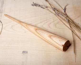 Dealgan / Fearsaid | Drop Spindle | Hand Turned | Ash