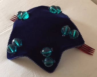 Extremely cool vintage fascinator hat