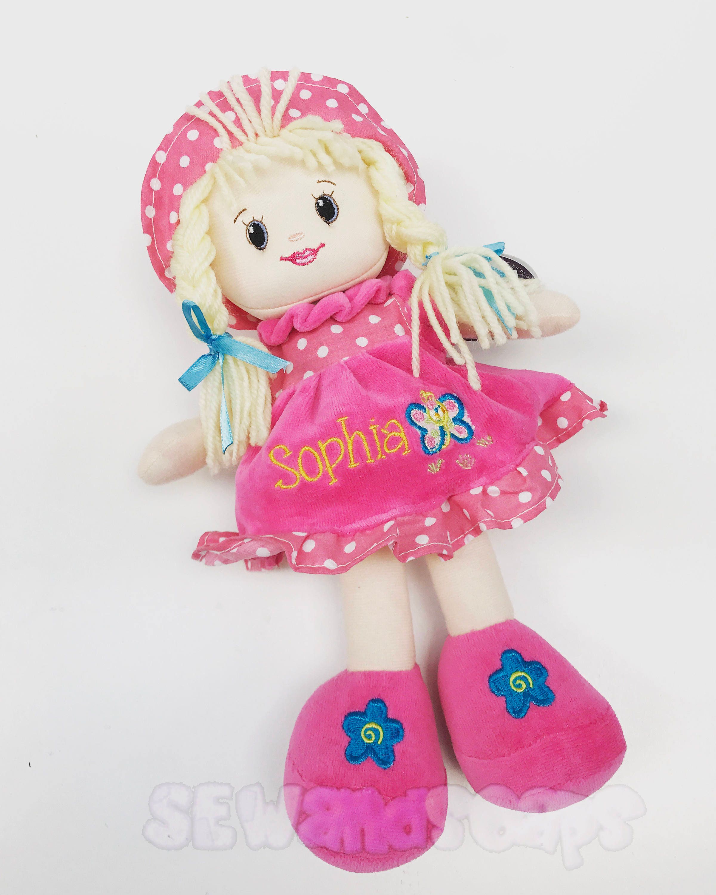 personalised soft doll