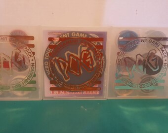 The World Pog Federation Set of 3 Micro Tournament Game Packs