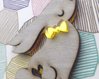 Bunny rabbit jewellery,Rabbit gift , Bunny Gift , Rabbit , Bunny Brooch