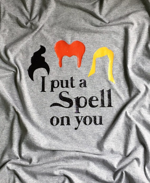 i put a spell on you t shirt