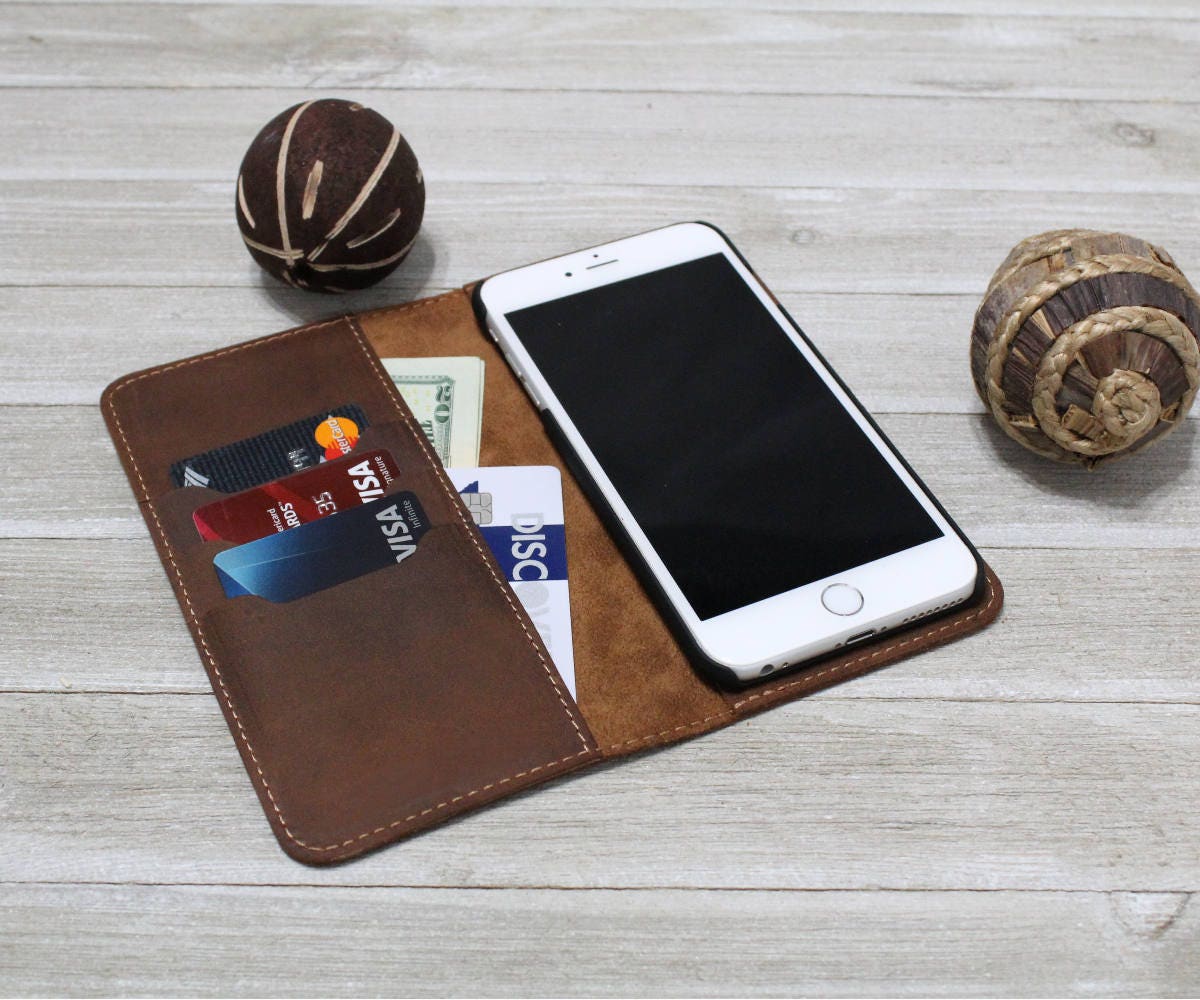 iPhone Case with Credit Card Slots iPhone 7 case leather