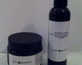 1, Pure Batana Oil 4 oz & 1, 4 oz Pliable Hair package. Free US Shipping 3 - 5 days!