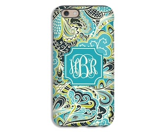 Monogram iPhone 7 case, floral iPhone 7 Plus case, boho iPhone 6s/6s plus case, girls iPhone cases, iPhone SE case, 3D cases, iPhone 5s case