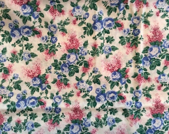 Blue Rose Fabric 