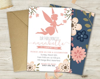 Garden Fairy Invitation