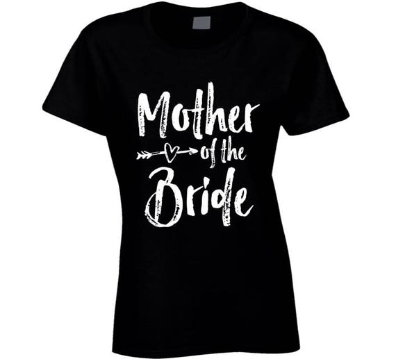 Items similar to Mother Of The Bride, Wedding Party Shirt, Bridal ...
