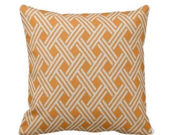 Outdoor Throw Pillow Cover -Outdoor Decorative Pillow - Orange Outdoor Pillow - Outdoor Tangerine Pillow - Tangerine Throw Pillow