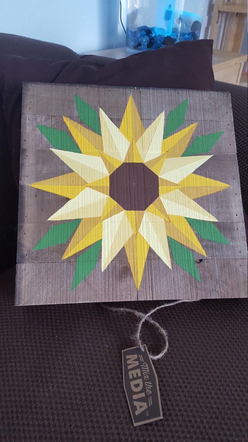 Sunflower Barn Quilt