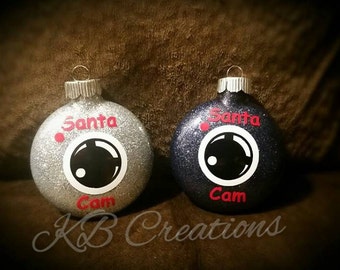 Santa Cam Ornament