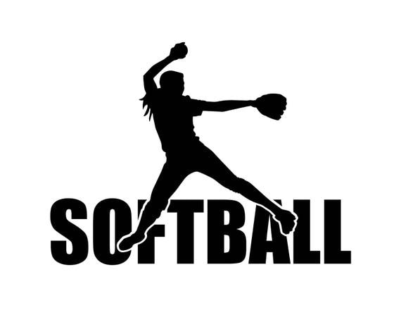 Download Softball svg files, Softball silhouette clipart, Baseball ...