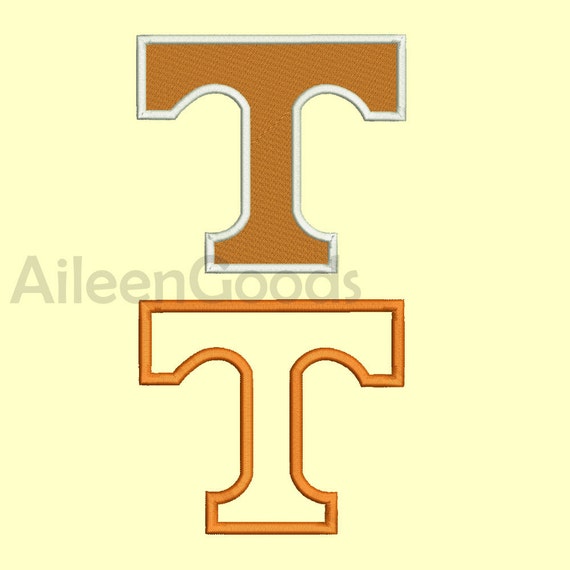 Tennessee Volunteers Embroidery design 10 Size 8 File