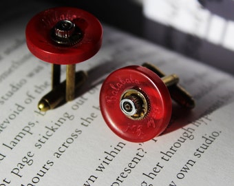 Steampunk Button Cufflinks