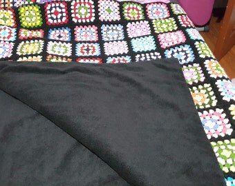 A Hand Crocheted Bed Cover/Blanket