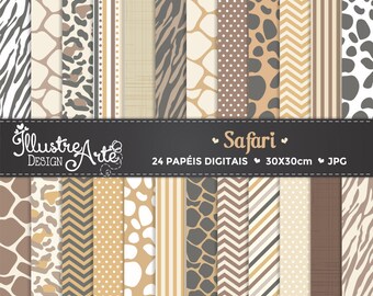 Digital Paper Safari