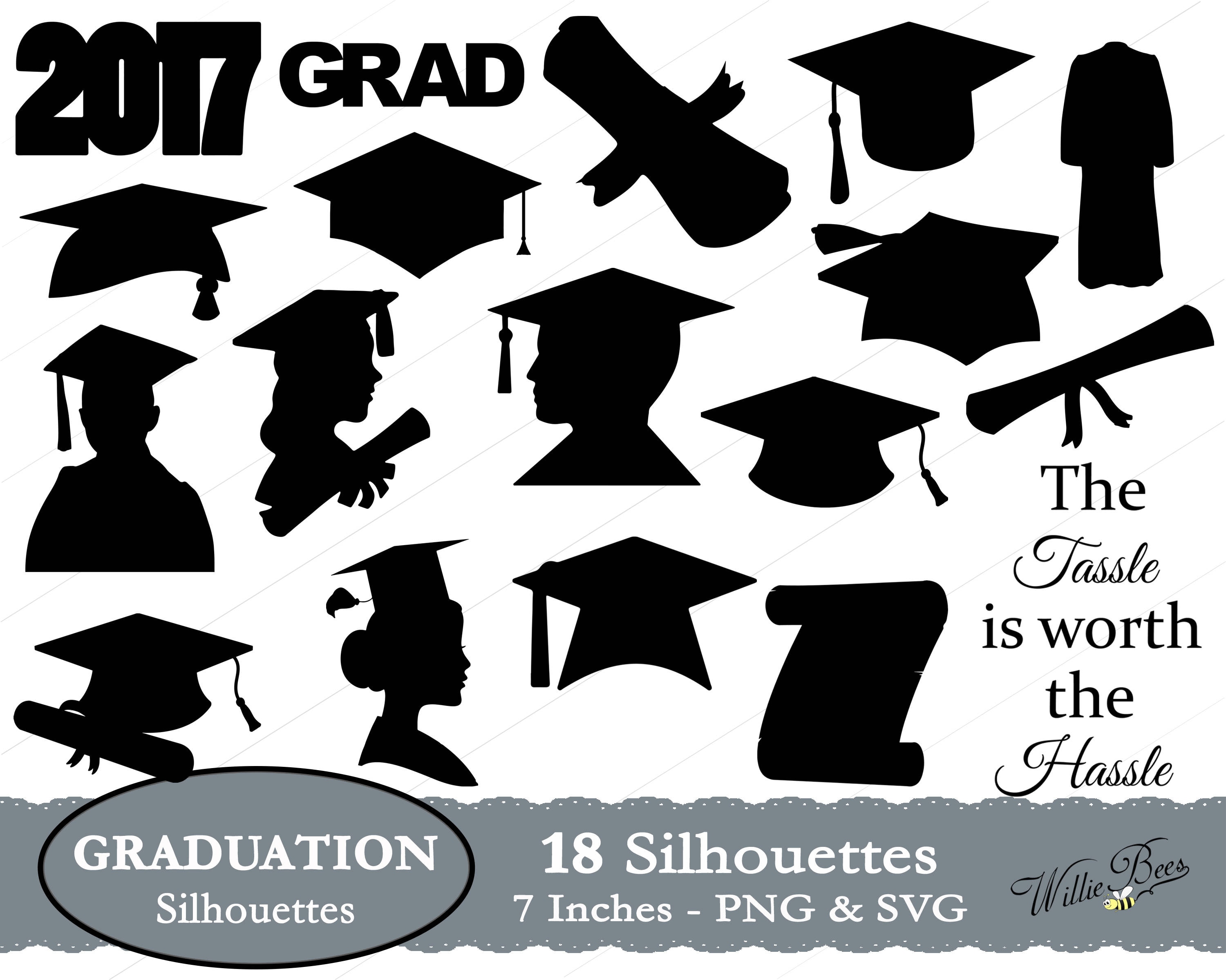 Free Free Graduation Silhouette Svg 562 SVG PNG EPS DXF File