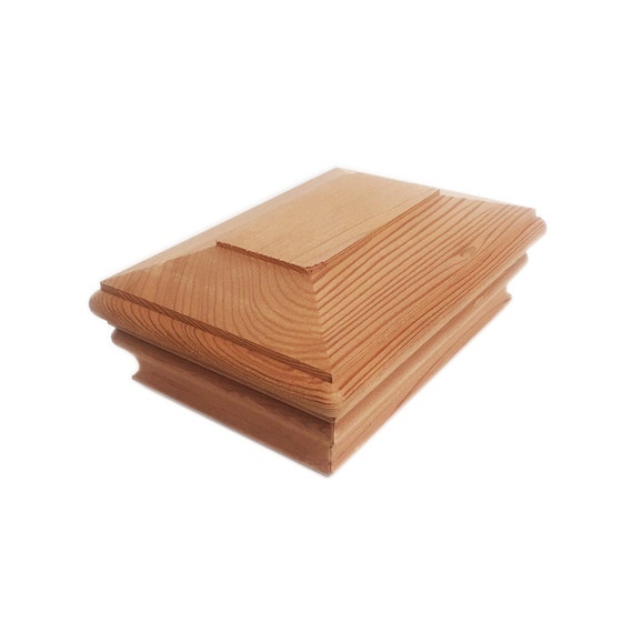 4x6 Redwood Post CapFlat Top or Pyramid Top by