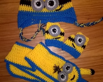Minion Set Crochet. Set all'uncinetto a tema Minion